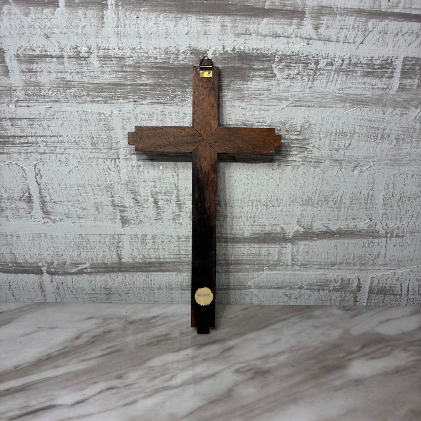 Handcrafted Wooden Wall Crucifix