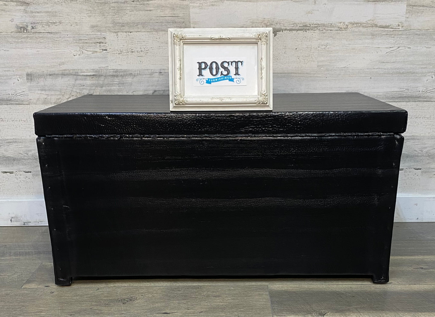 Black Vintage Storage Chest