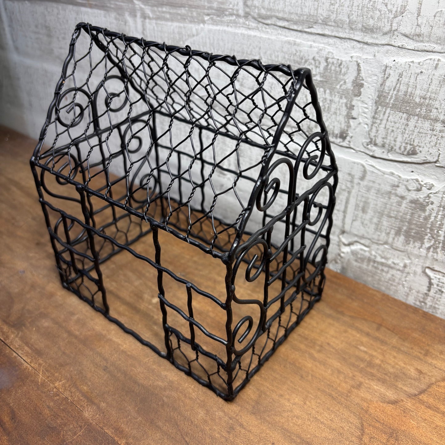Decorative Metal Wire House