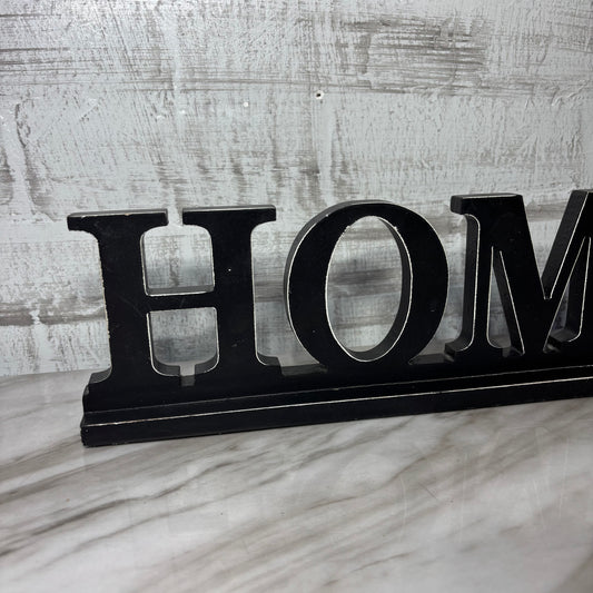 “Home” Tabletop Sign