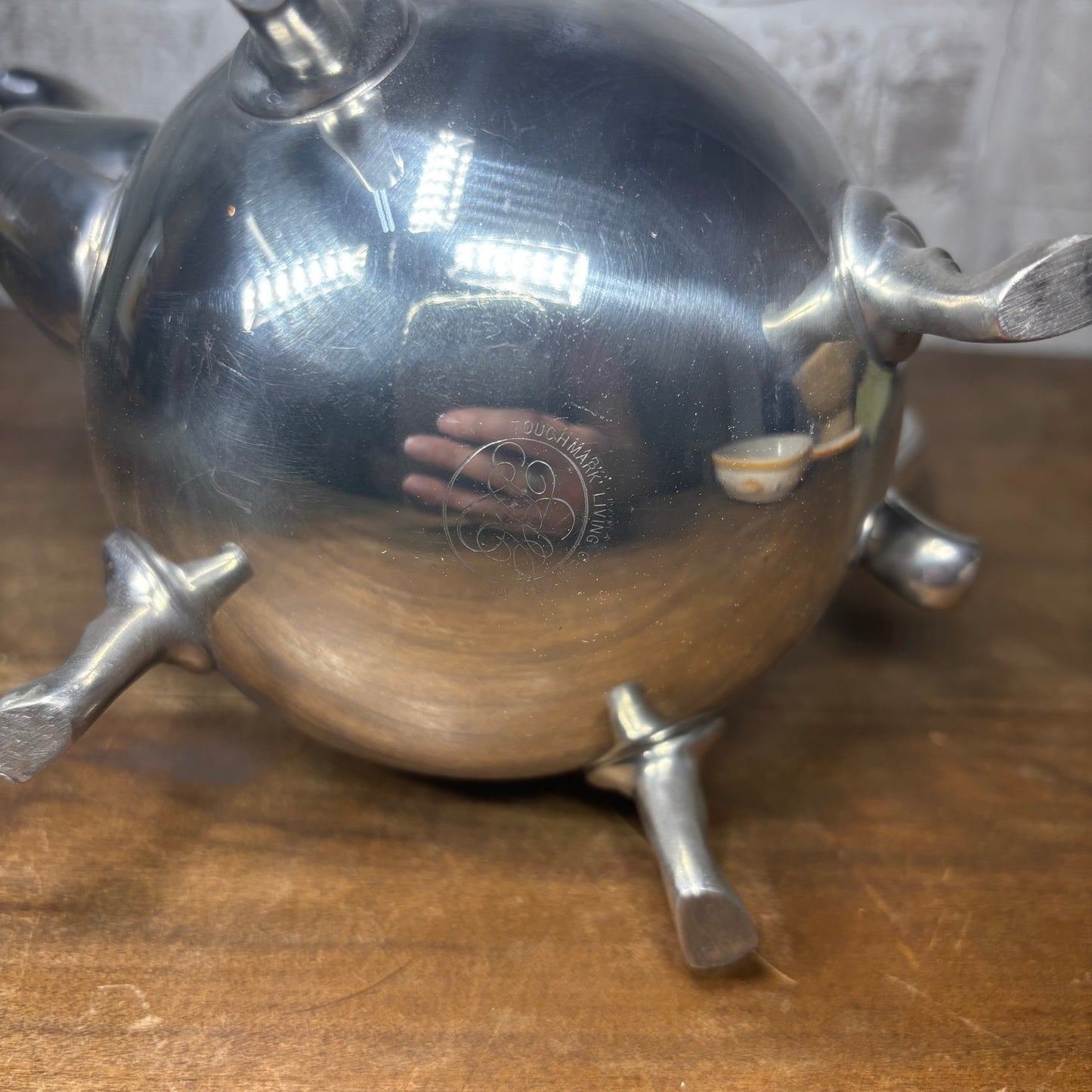 Vintage Silver-Plated Footed coffee/ Tea Pot