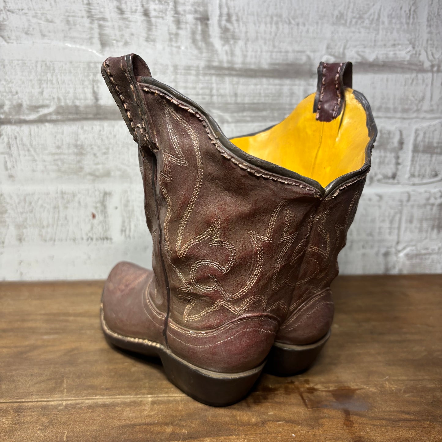 Western Cowboy Boots Planter
