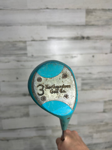 Vintage Northwestern Golf Co. Golf Club “3” Iron