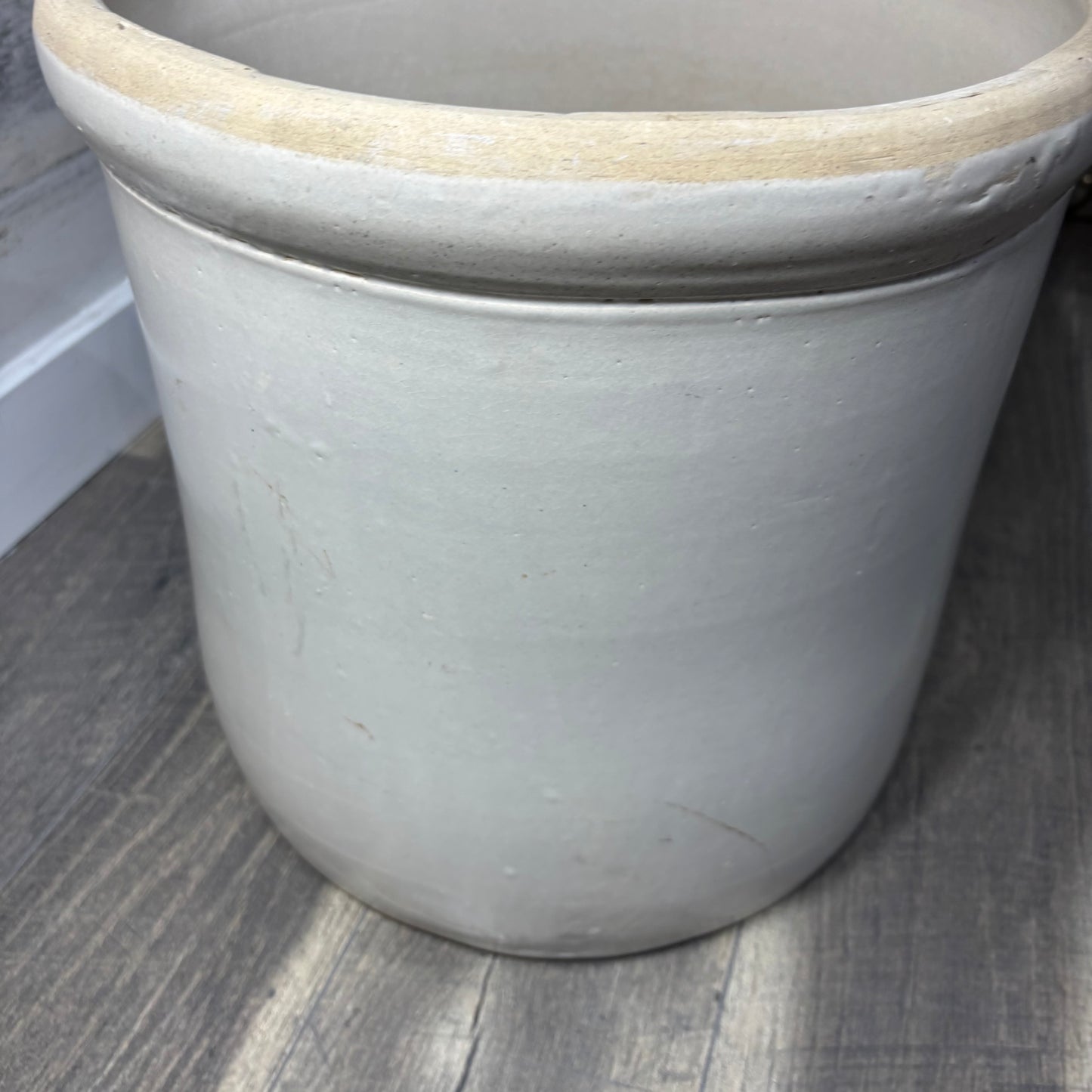 Antique 5-Gallon Pacific Stoneware Co. Crock