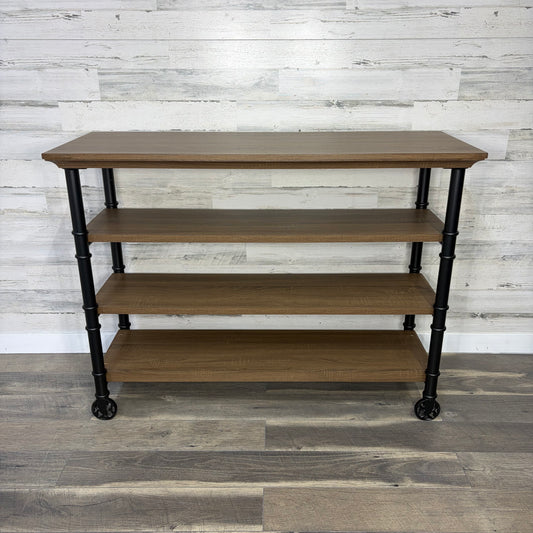 Rustic Industrial Bookshelf