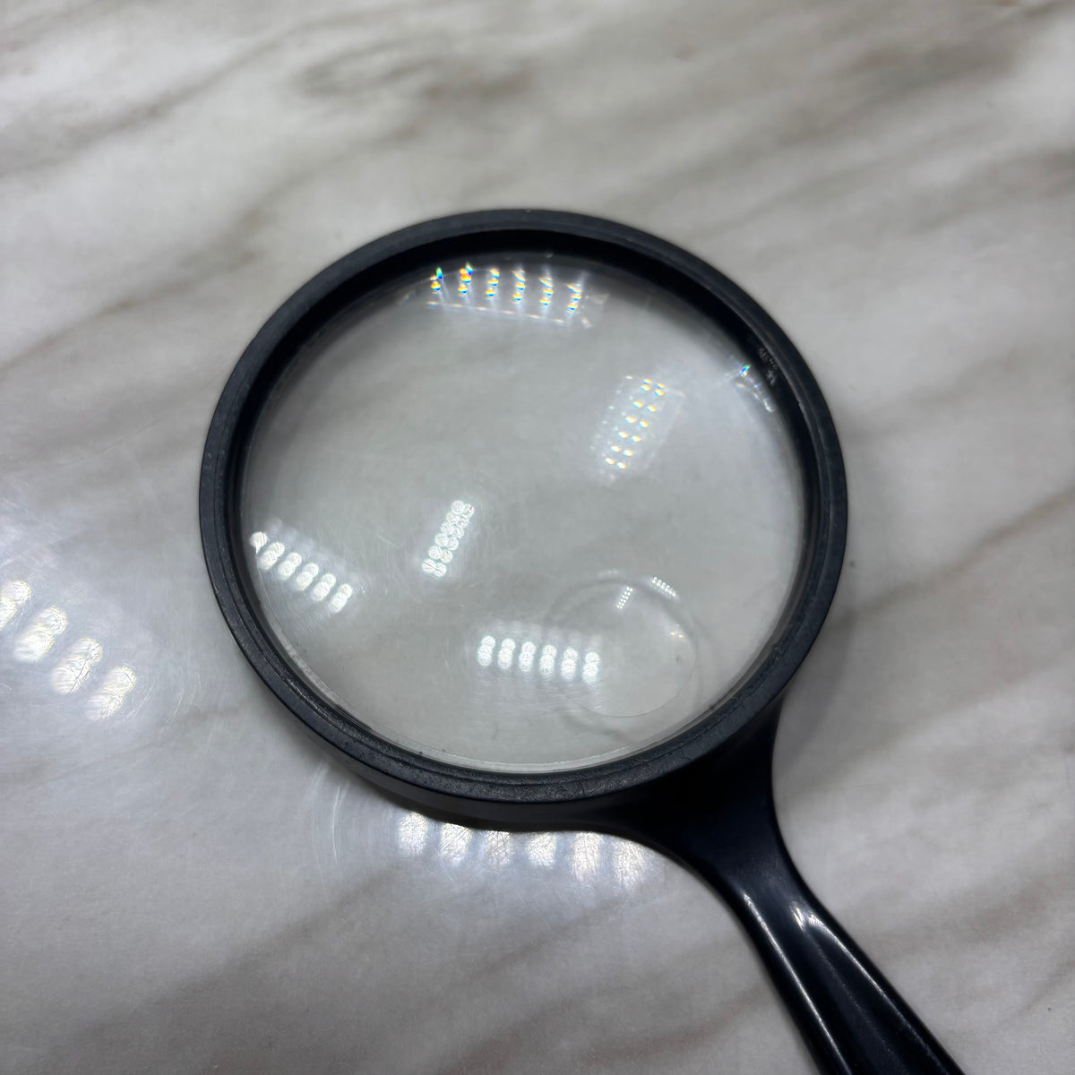 Black Made In USA Magnifying Glass