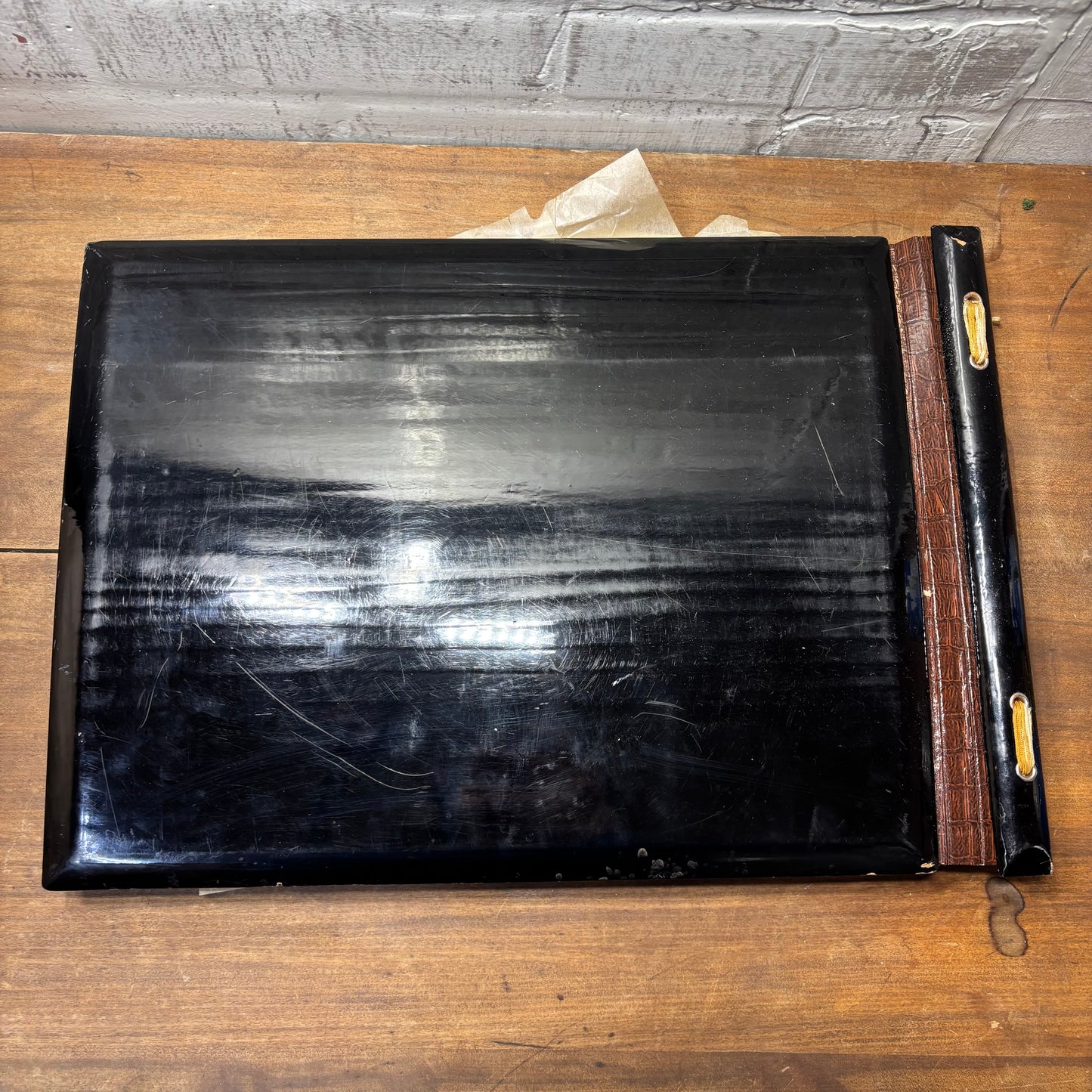 Vinatge Japanese Okinawa Hand Painted Photo Album