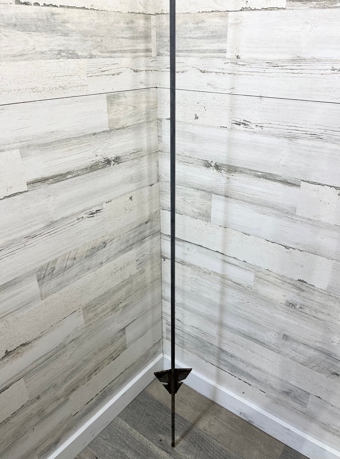 Metal Garden Shepherds Hook W/ Butterfly Detail