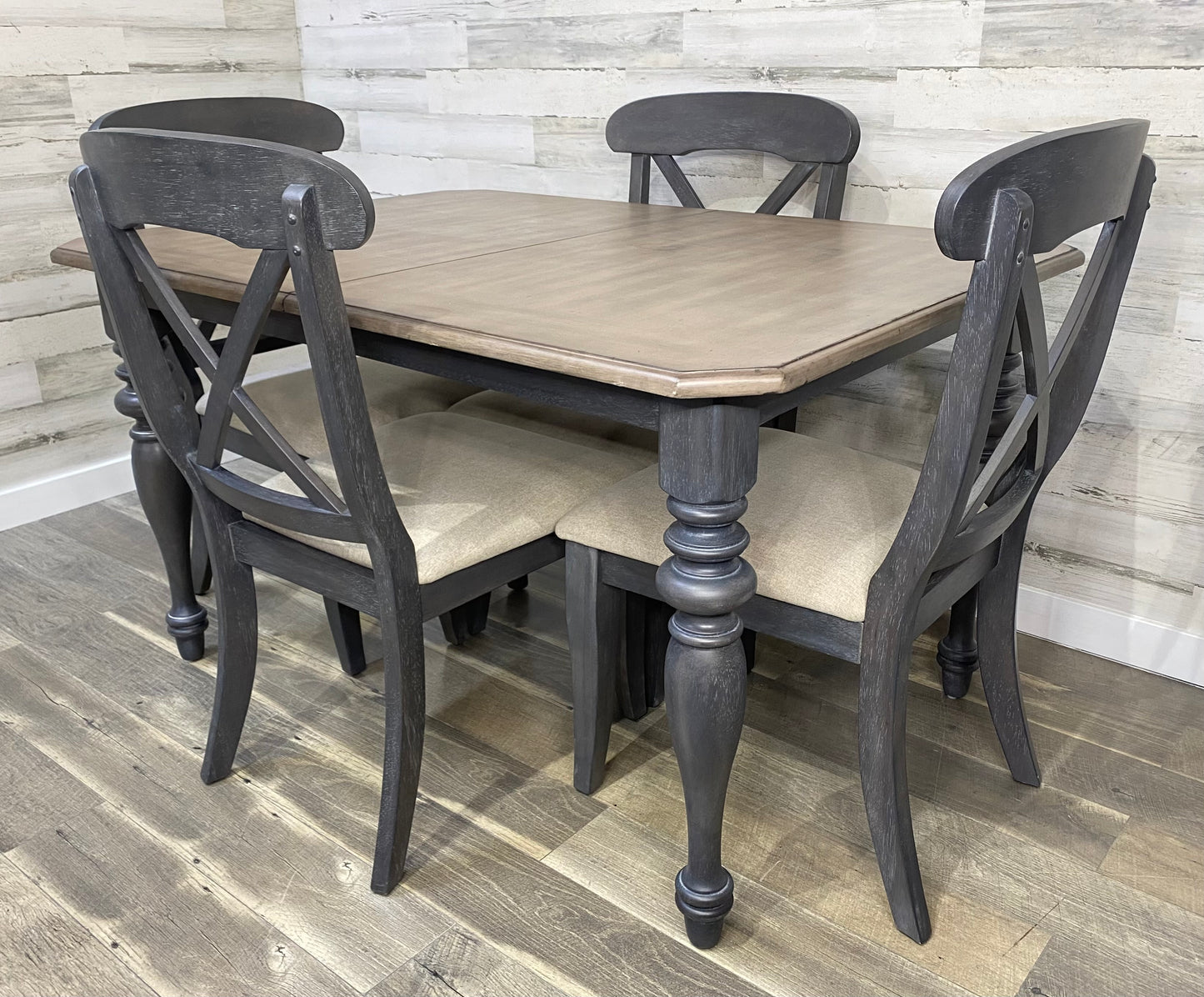 Farmhouse Gray Dining Set