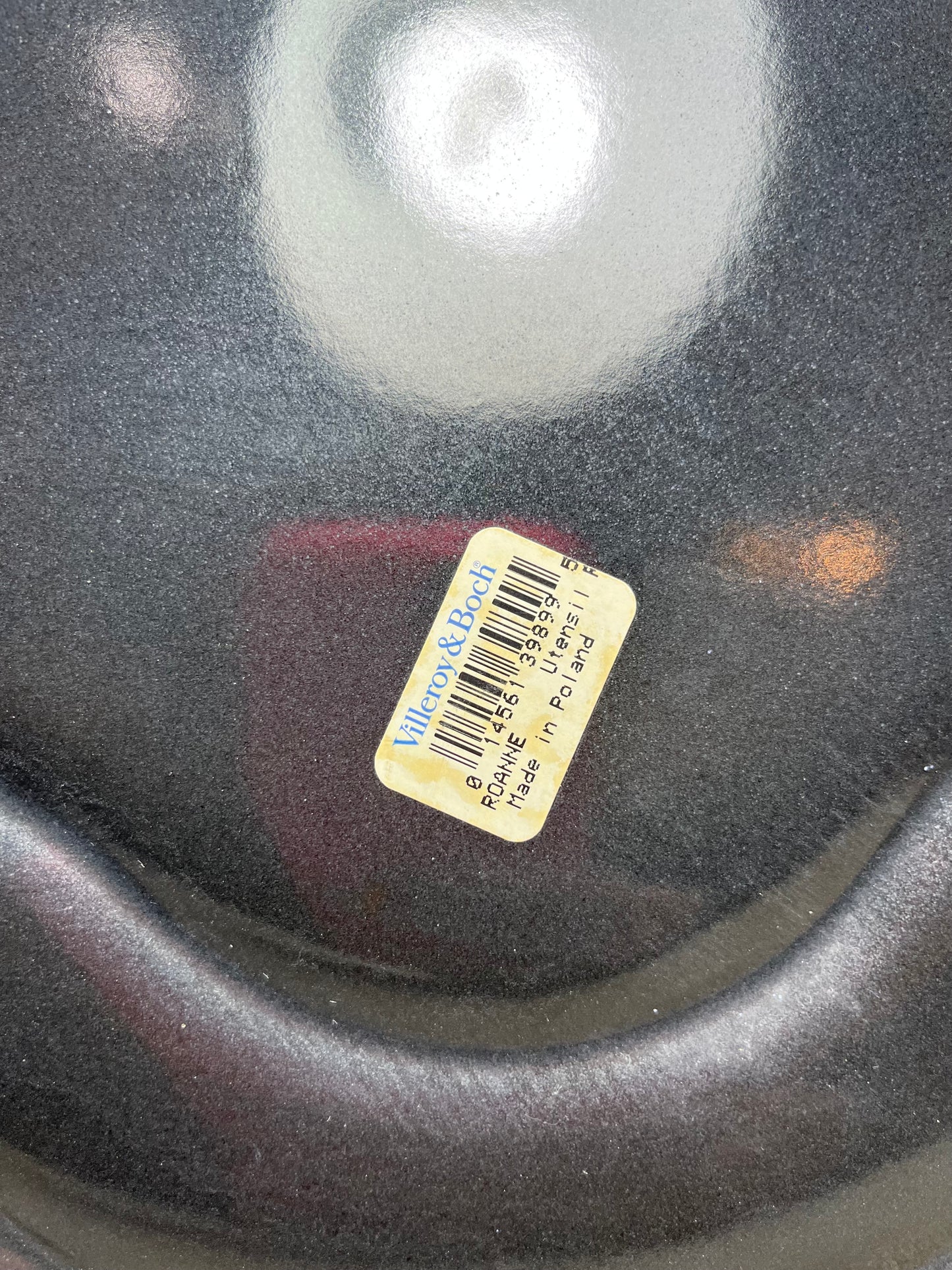 Vintage French Enamelware Ladle Holder Utensil Wall Rack