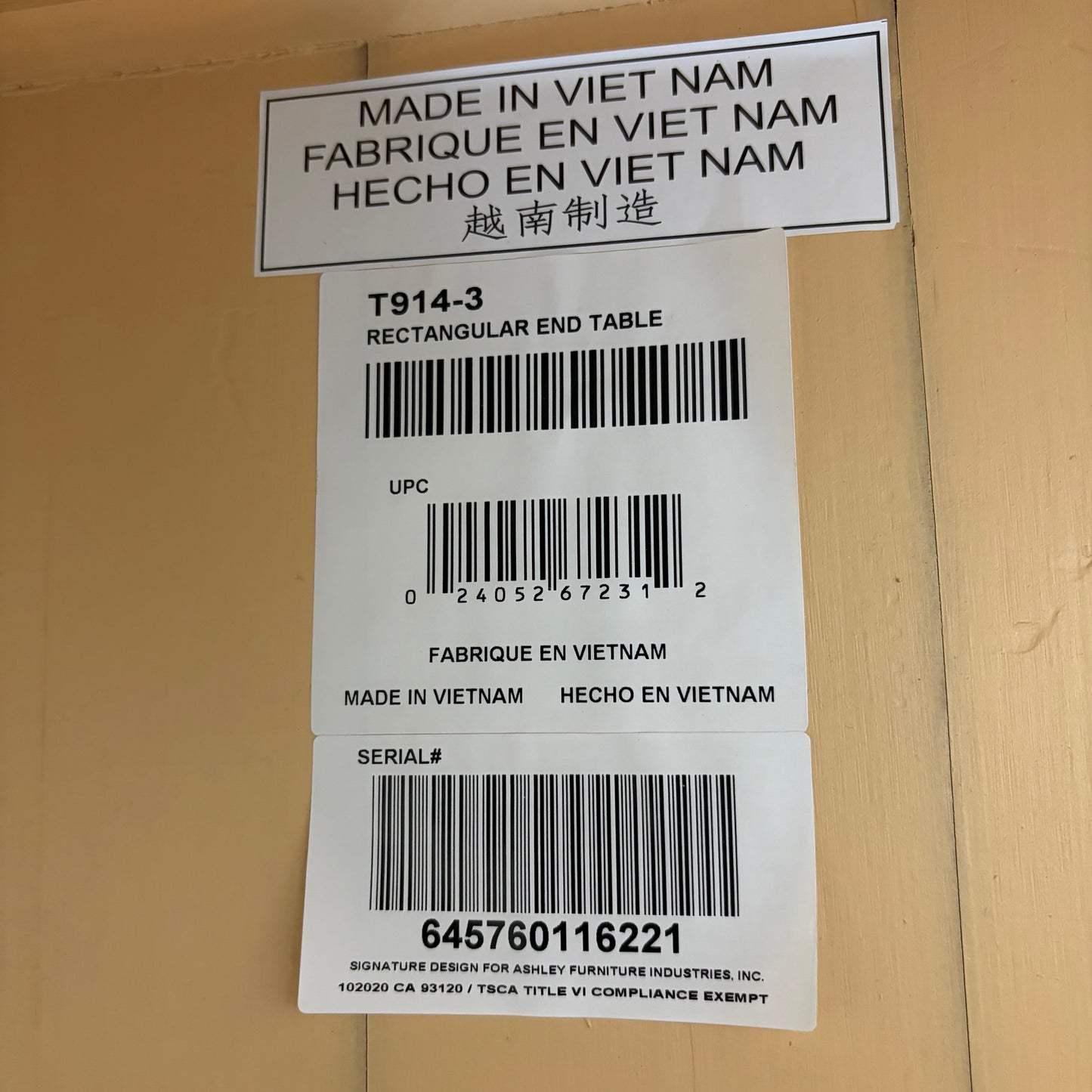 Set Of 2 Rustic End Tables