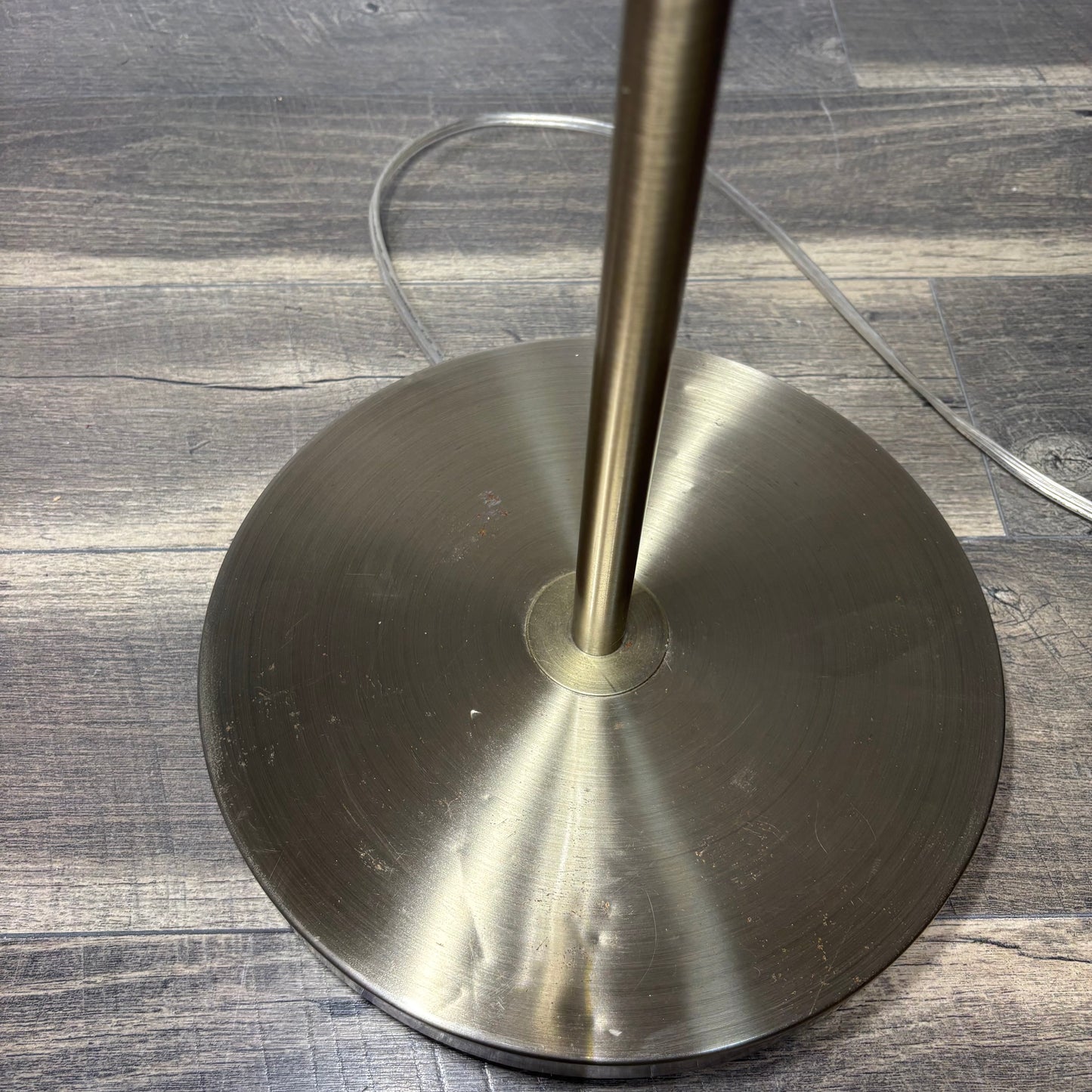 Crosby Bell Glass Shade Floor Lamp