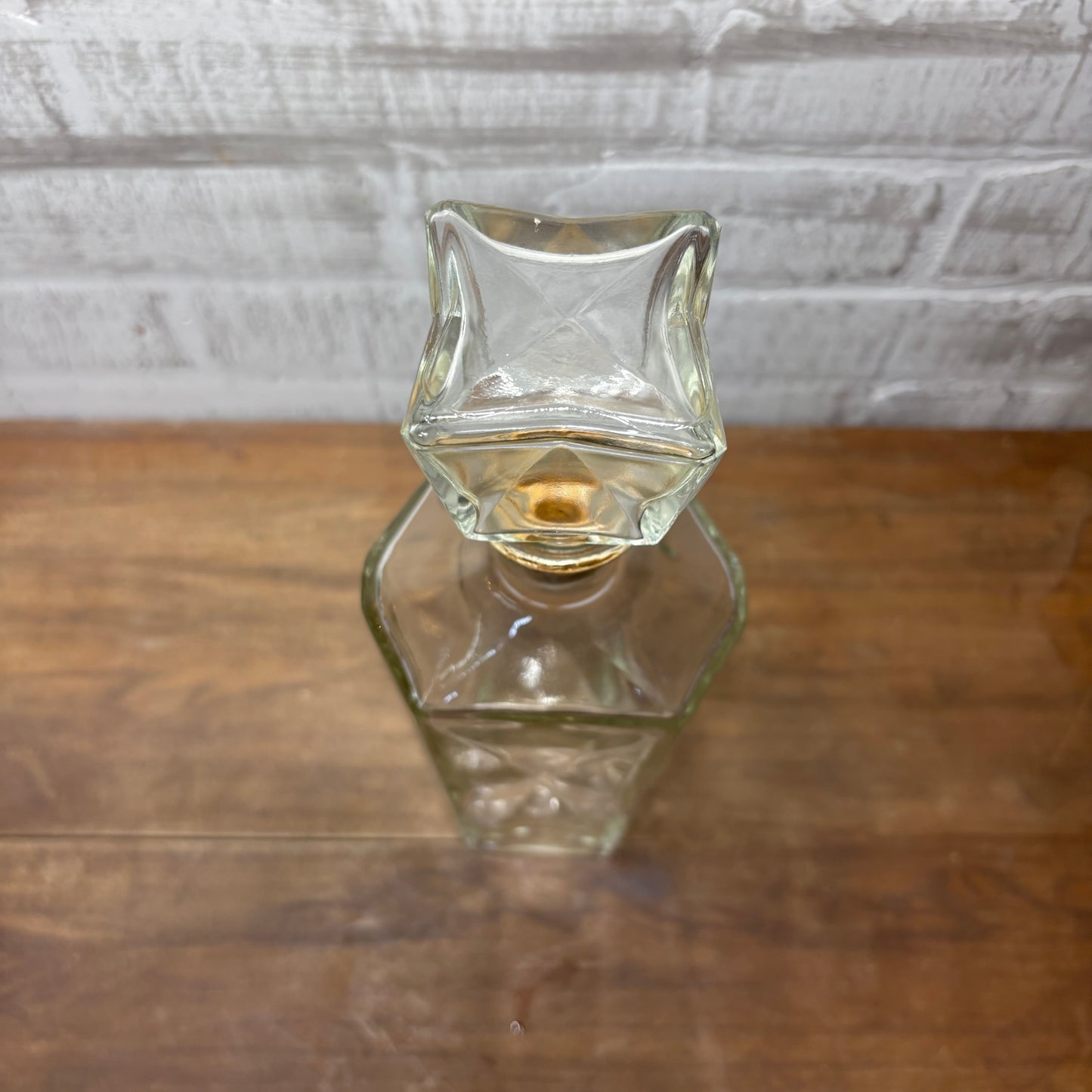 Vintage Glass Decanter Bottle
