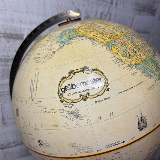 Globemaster 12 Inch World Globe