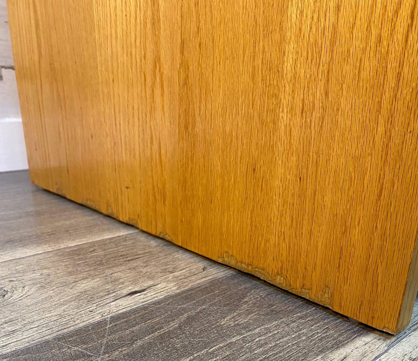 2 Drawer Oak File Cabinet