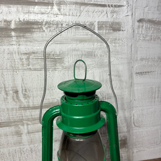 Vintage Green Kerosene Oil Lantern