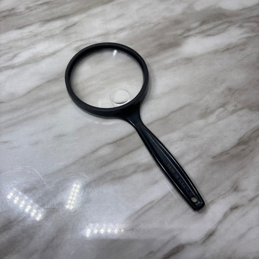 Black Made In USA Magnifying Glass
