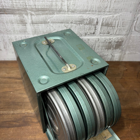 Vintage Metal Film Reel Storage Case