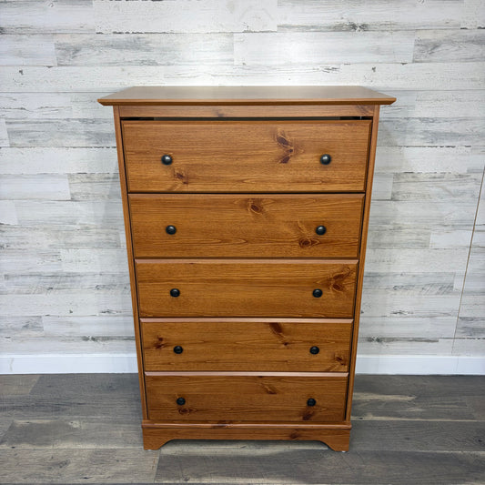 Tall Dresser W/ Kid Safe Drawers