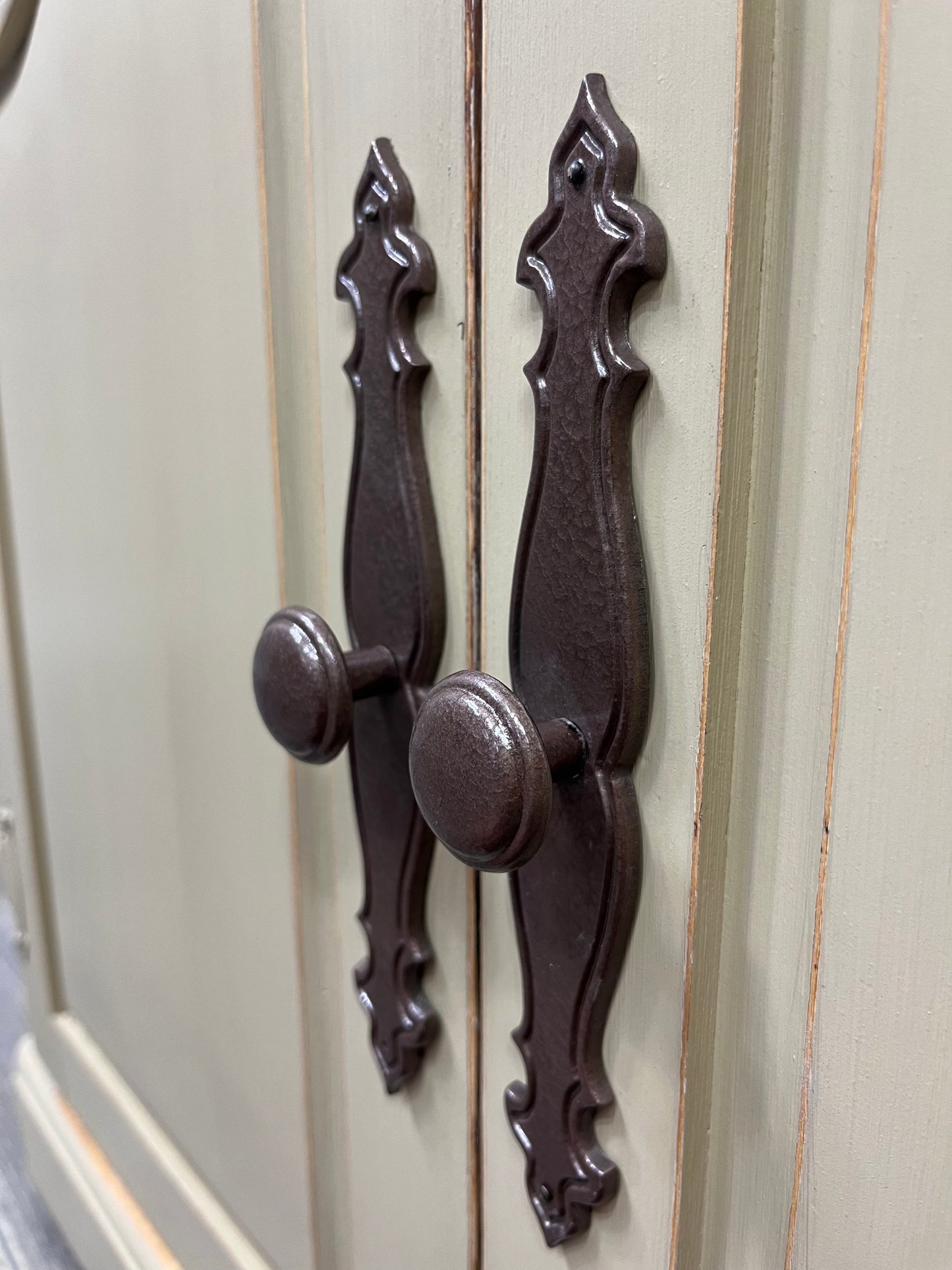 Tan Neutral Bookshelf Cabinet