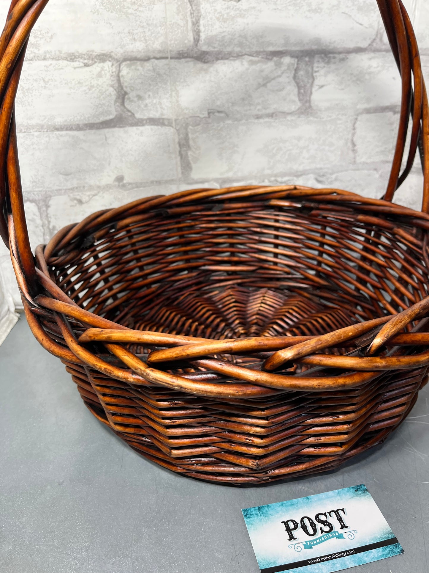 Woven Wicker Basket