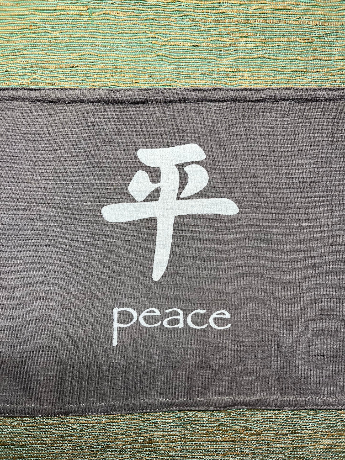 Inspirational “Peace” Symbol Scroll