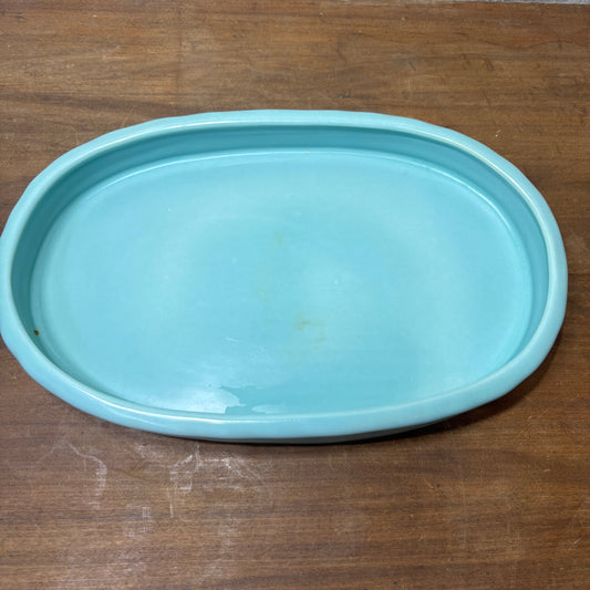 Vintage Metlox Light Blue Pottery Bowl