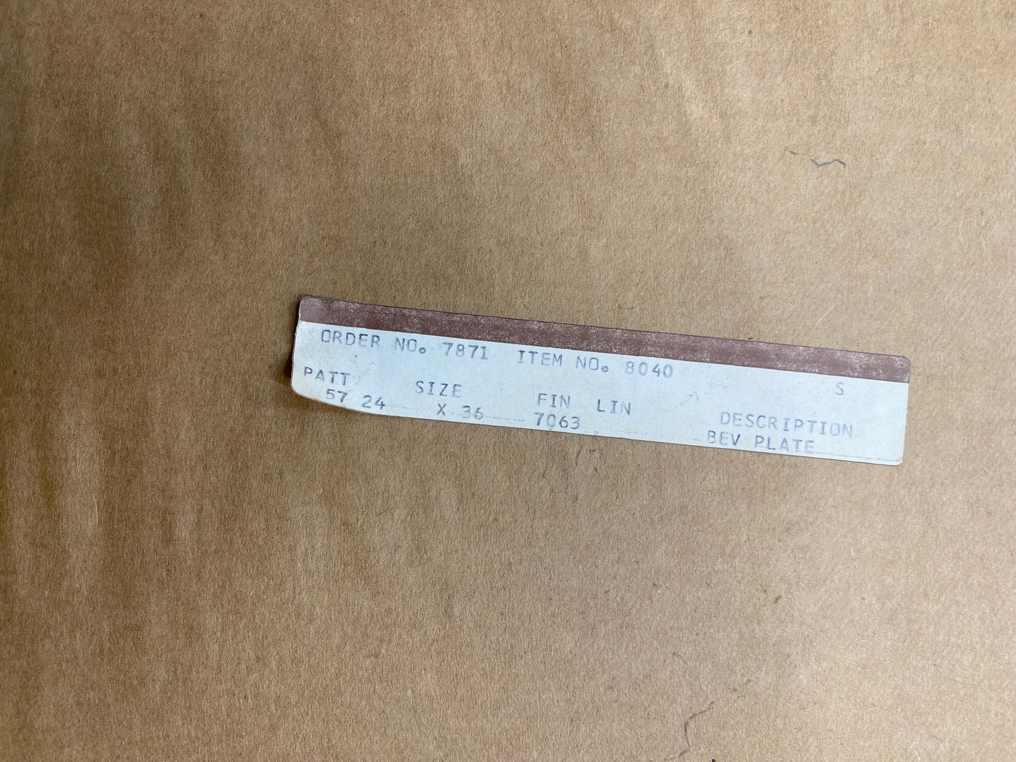 JA Olson Gold Mirror