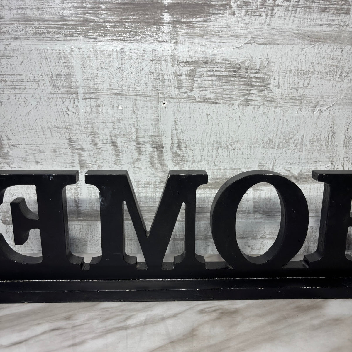 “Home” Tabletop Sign