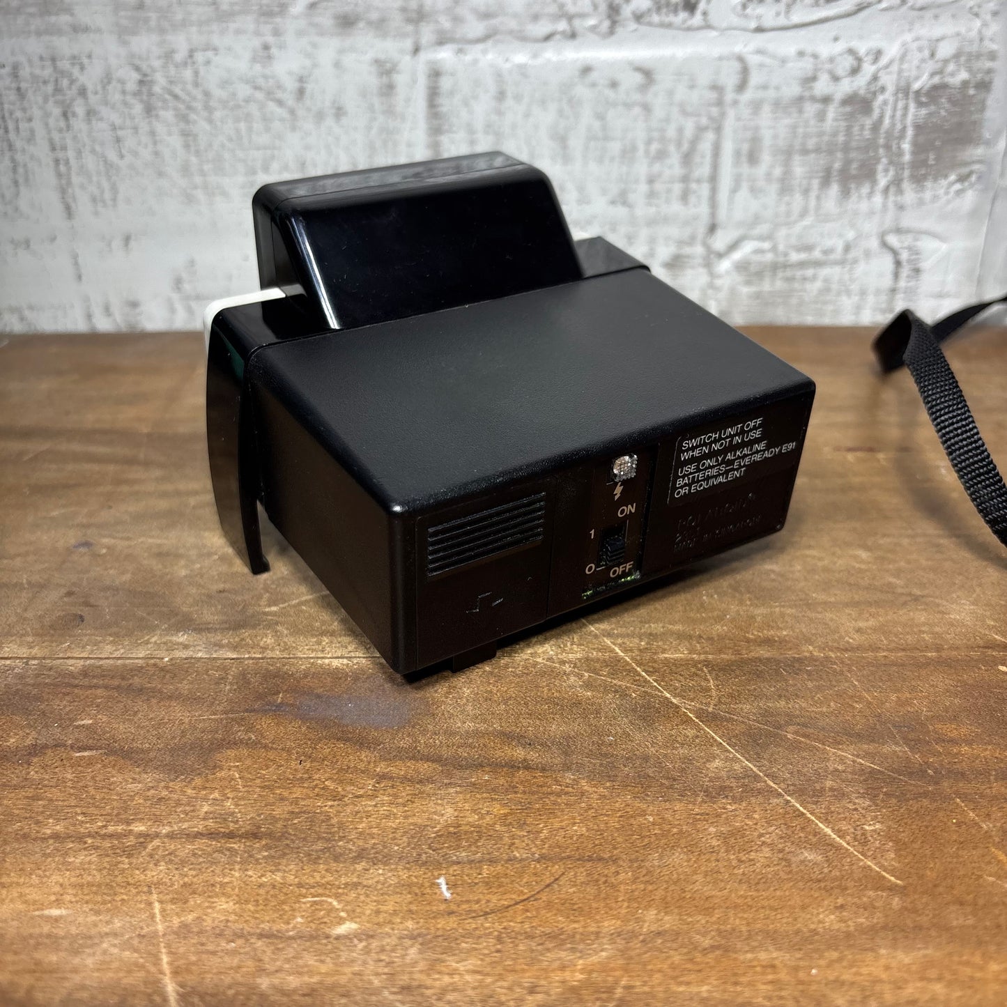 Vintage Polaroid OneStep Land Camera with Q-Light Flash Untested