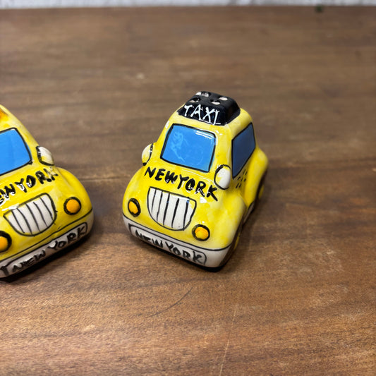 New York Taxi Salt & Pepper Shakers