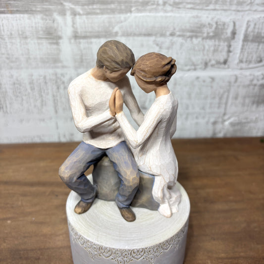 Willow Tree “Around You” Musical Couple Figurine