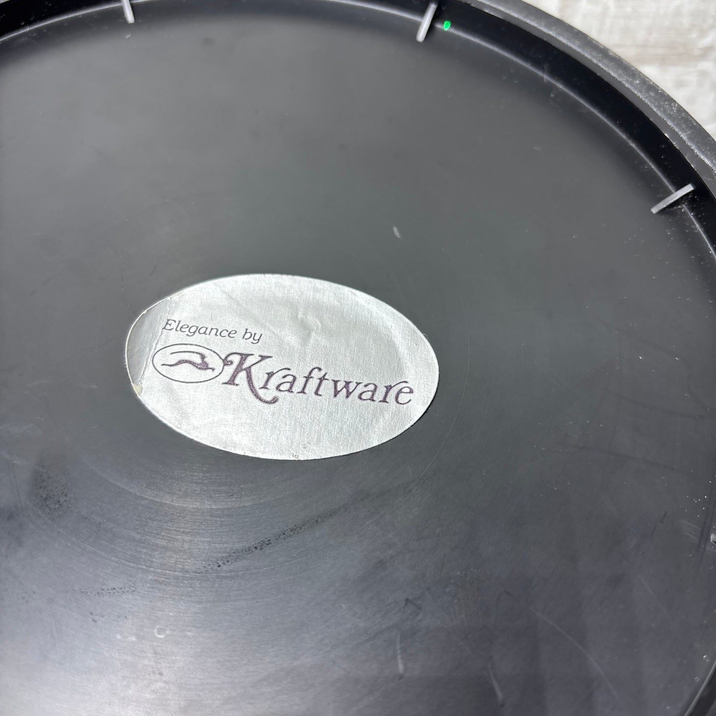 Mid Century Kraftware Gold And Black Ice Bucket