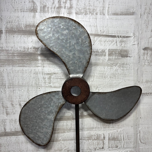 Metal Nautical Ship Propellor Sculpture