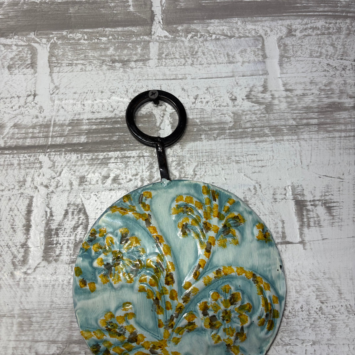 Vertical Multicolored Tea Light Hanging Candle Holder