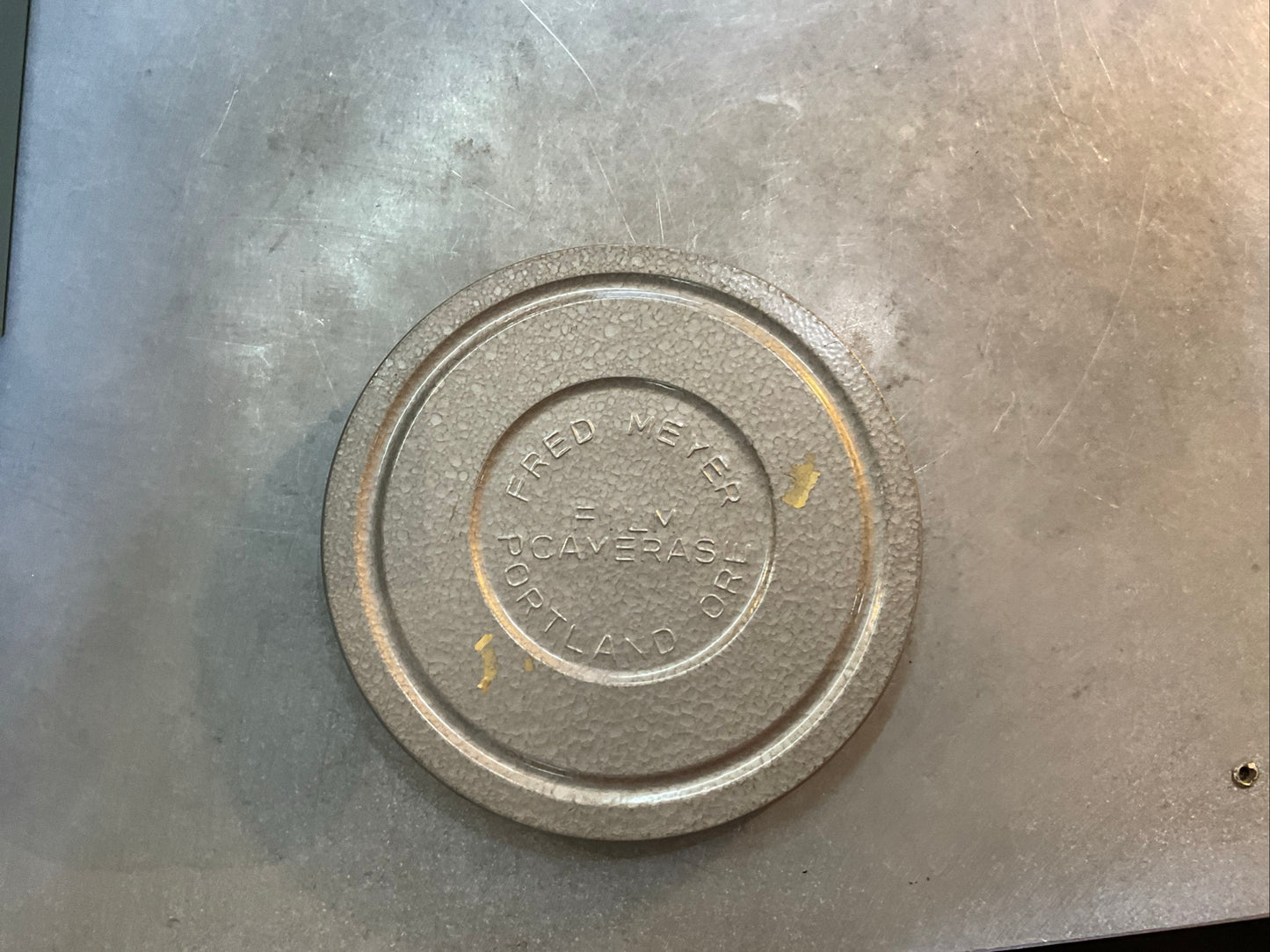 Vintage Metal Film Reel Storage Case