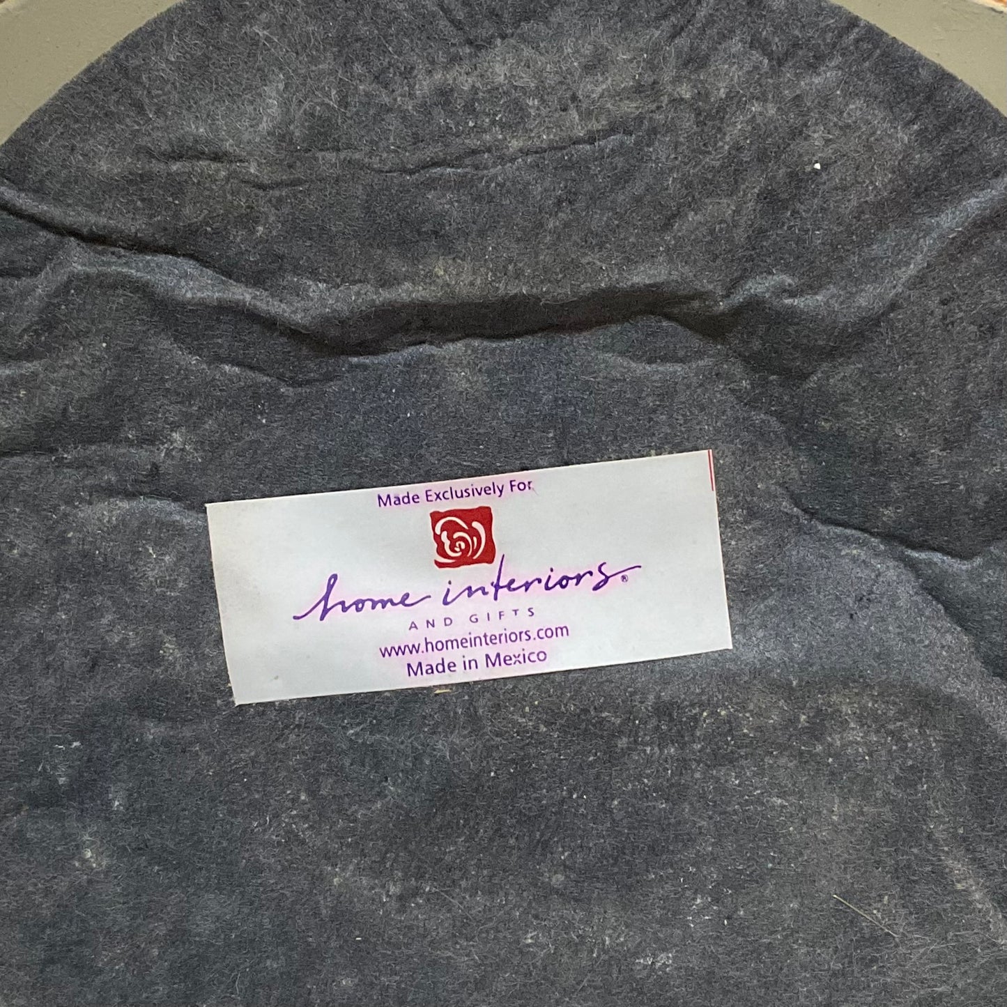 Vintage Home Interiors “Dutch Basket Girl” Statue