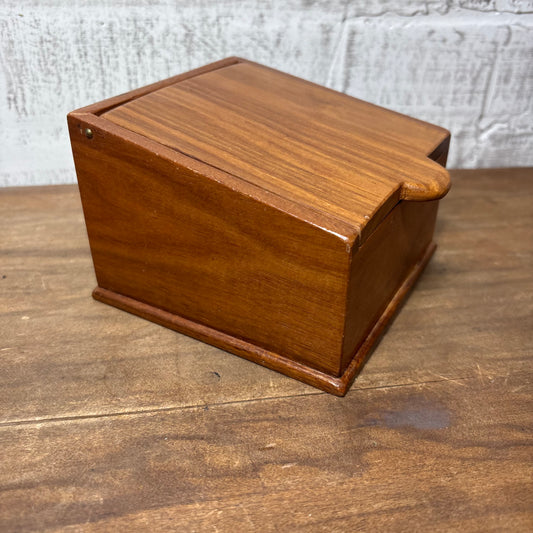Wooden Trinket/ Salt Box