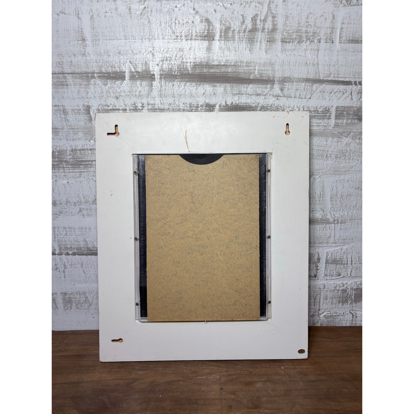 White Distressed Picture Frame