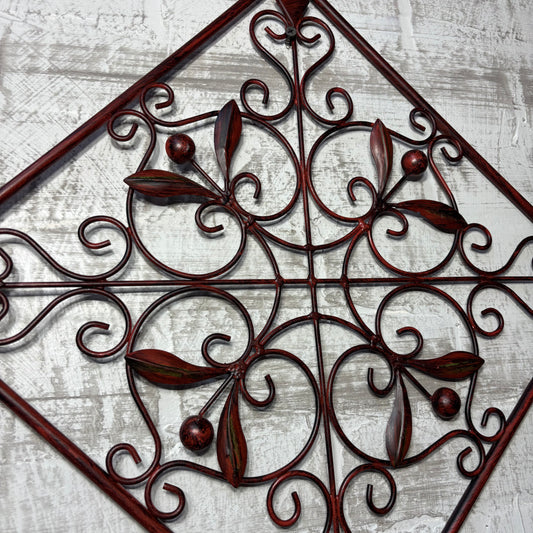 Wrought Iron Scroll Decor
