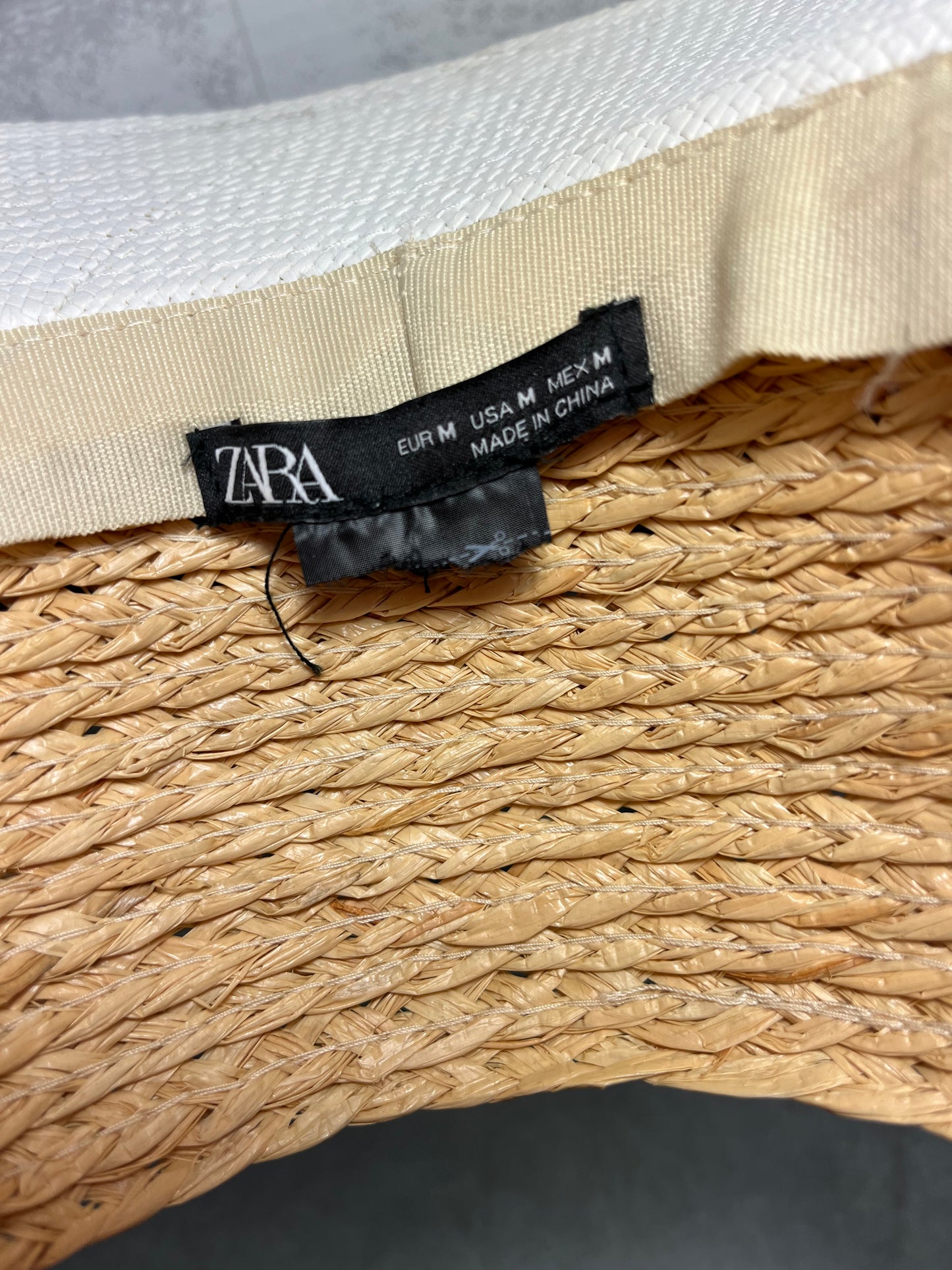 ZARA Ponytail Sun Hat