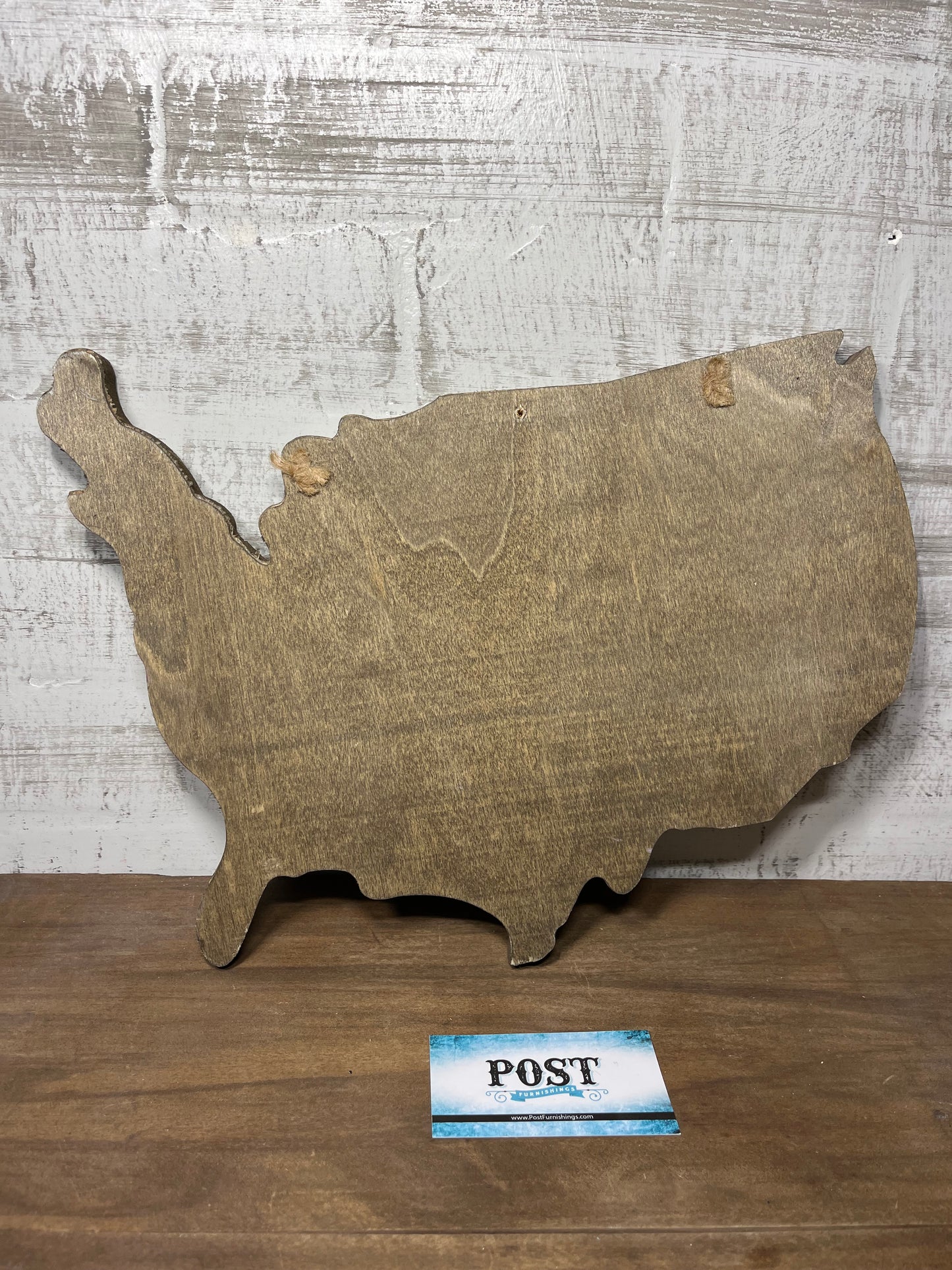 United States Rustic Wooden Sign