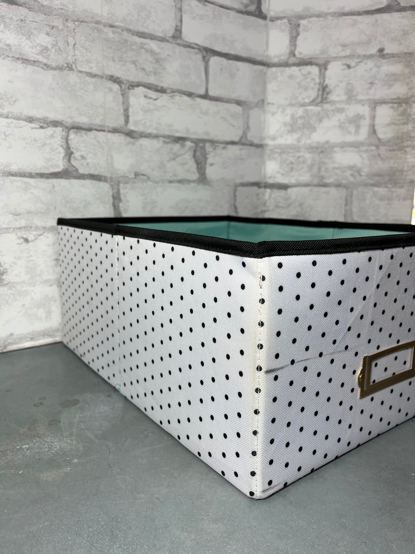 Polka Dot Collapsible Box