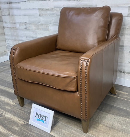 Thomasville Leather Arm Chair