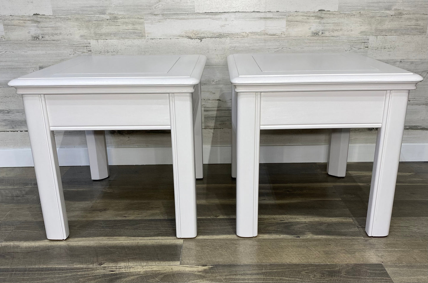 Matching White End Tables/ Nightstands Set Of 2