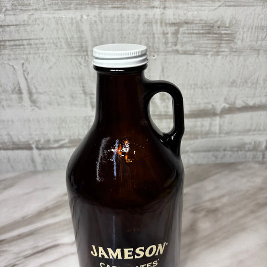 Jameson Caskmates Amber Glass Growler