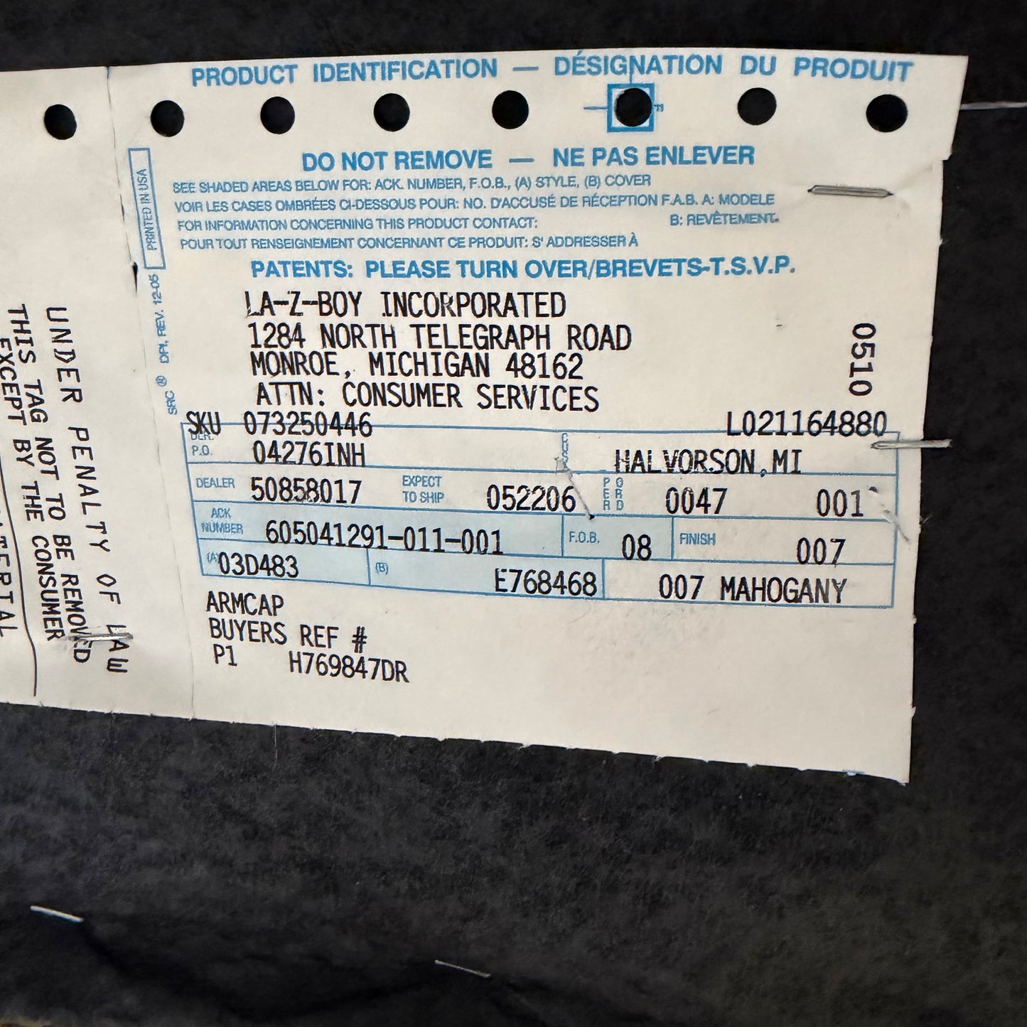 LaZBoy Sectional Couch