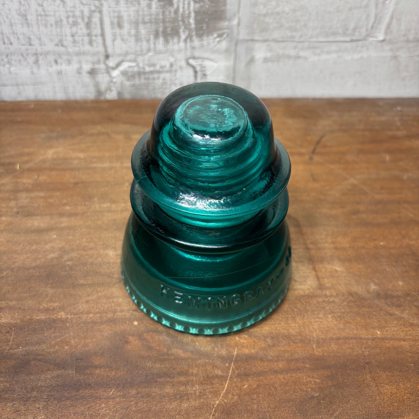 Vintage Hemingray 42 Electrical Glass Insulator