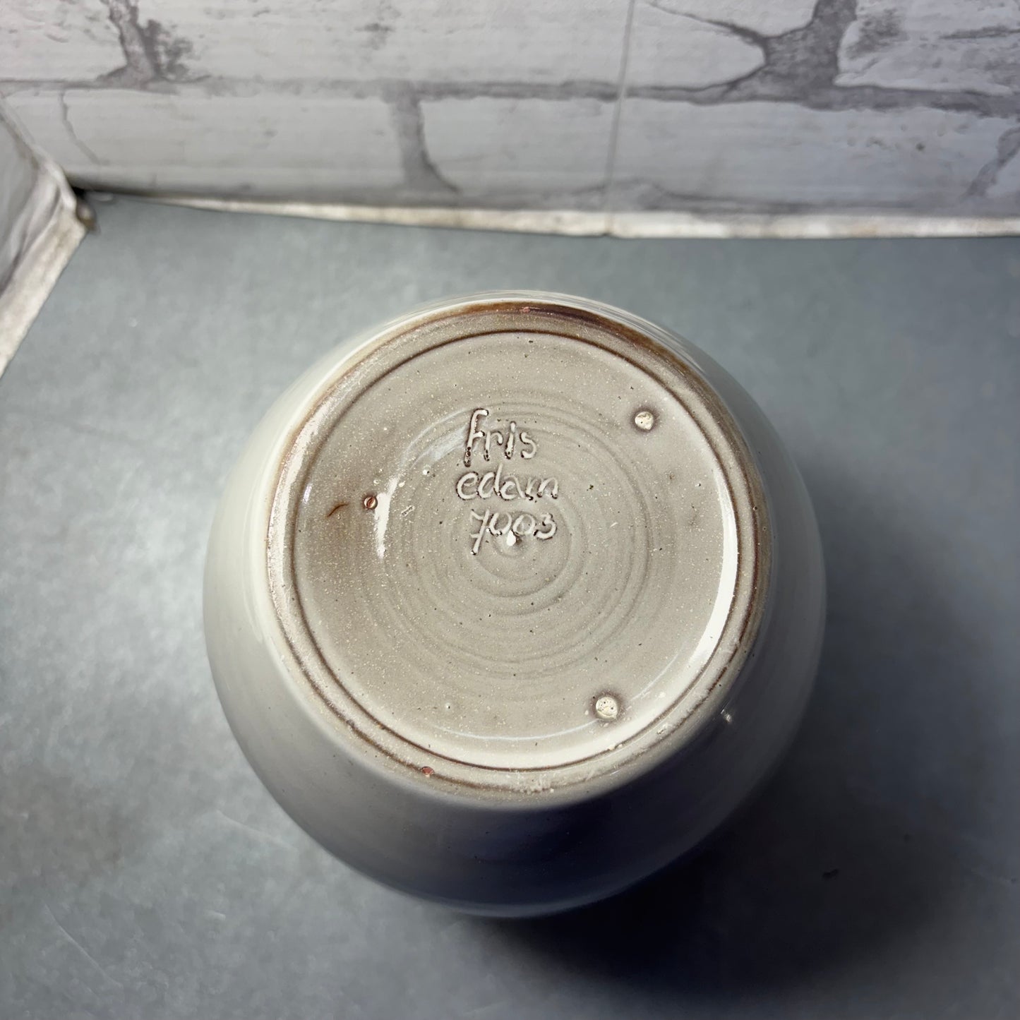 Fris Edam 7004 Mid Century Gray Vase