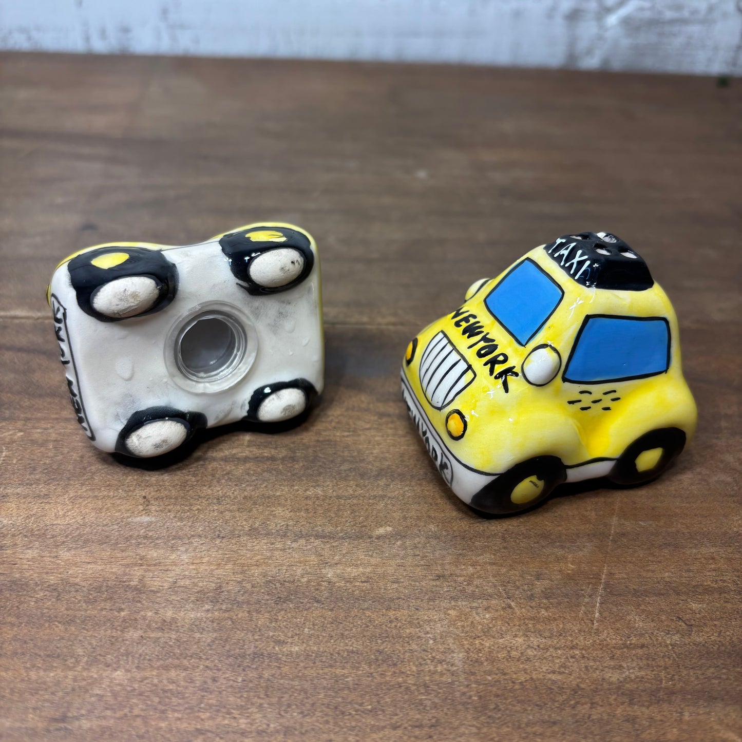 New York Taxi Salt & Pepper Shakers